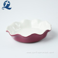 Modern Customized Ceramic Fruit Salad Plate